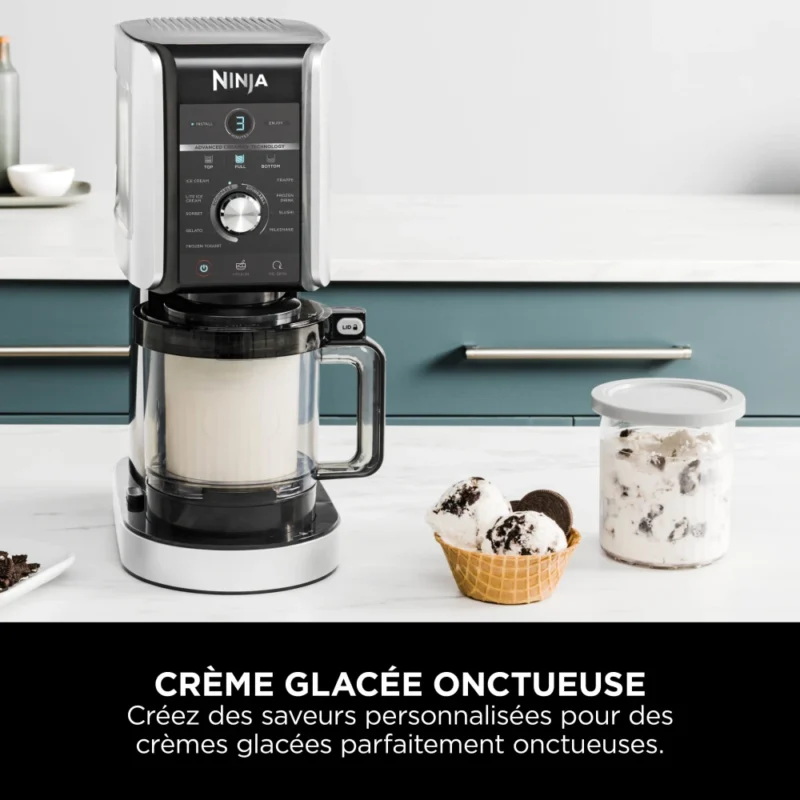 PROMO - Ninja CREAMi Deluxe 10-en-1 Machine à délices et boissons glacées (Lot de 5 pots) – Image 12