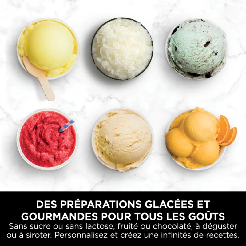 PROMO - Ninja CREAMi Deluxe 10-en-1 Machine à délices et boissons glacées (Lot de 5 pots) – Image 9