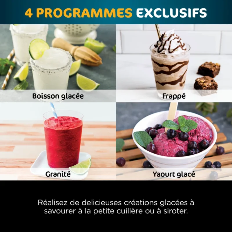 PROMO - Ninja CREAMi Deluxe 10-en-1 Machine à délices et boissons glacées (Lot de 5 pots) – Image 7