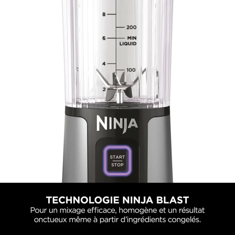 Ninja CREAMi Deluxe 10-en-1 Machine à glace et Blender portable sans fil Ninja Blast – Image 7